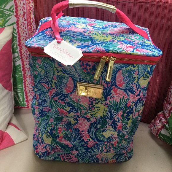 Lilly Pulitzer Bags Lilly Pulitzer Insulated Wine Cooler Picnic Bag